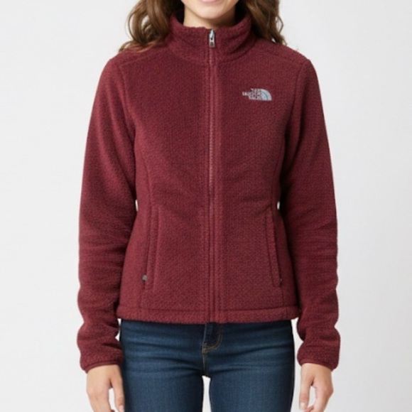 The North Face Jackets & Blazers - The North Face Osito Fuchsia Pink Fleece Full Zip Coat Jacket Youth Preteen XS